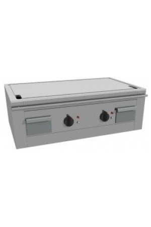 Plynová deska Teppanyak, 2 zóny, šířka 1200 mm, stolní model