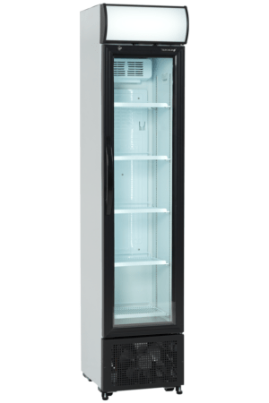 Chladicí skříň prosklené dveře TEFCOLD FSC 175H