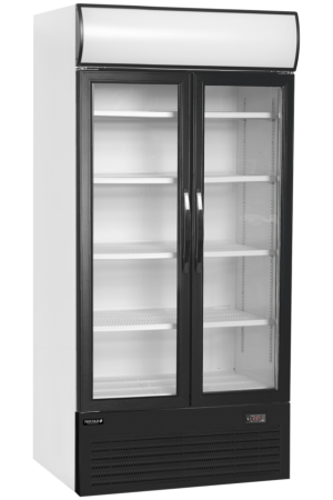 Chladicí skříň prosklené kř. dveře TEFCOLD FSC 1000 H