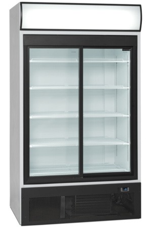 Chladicí skříň prosklené posuv. dveře TEFCOLD FSC 1950 S