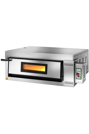 Pec na pizzu elektrická  (400 V), jednokomorová, digitální ovládání, 6 kW