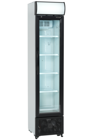 Chladicí skříň prosklené dveře TEFCOLD FSC 175H