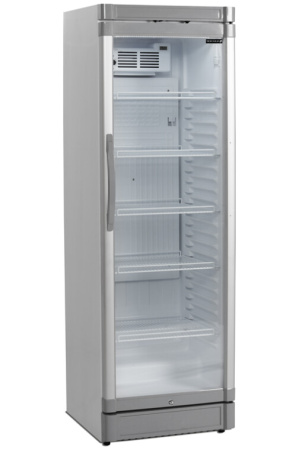 Chladicí skříň prosklené dveře TEFCOLD GBC 375