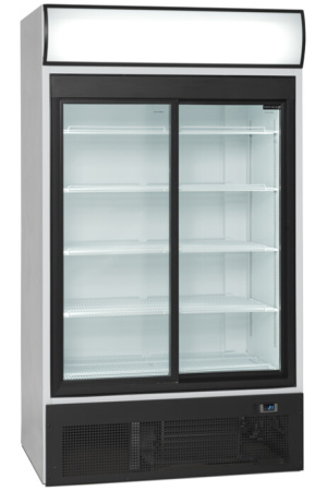 Chladicí skříň prosklené posuv. dveře TEFCOLD FSC 1950 S