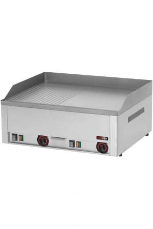 Grilovací deska 65x48 elektrická kombinovaná stolní 400 V | REDFOX - FTHR 60 E