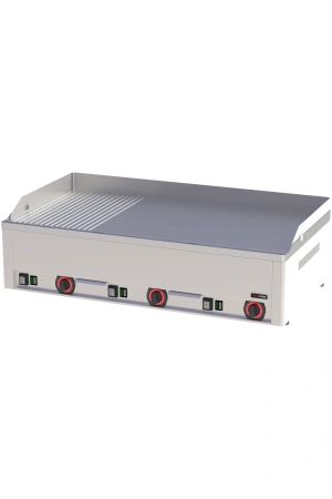 Grilovací deska 97x48 elektrická kombinovaná stolní 400 V | REDFOX - FTHR 90 E